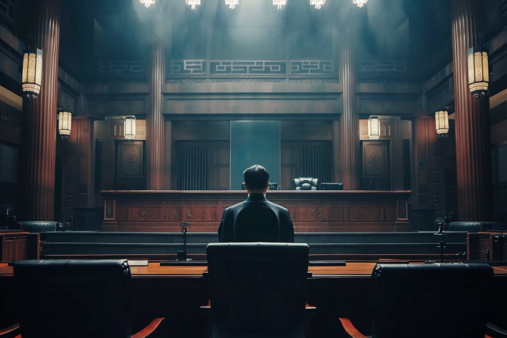 Lawsolicitor advocates in court